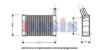 AKS DASIS 099010N Heat Exchanger, interior heating